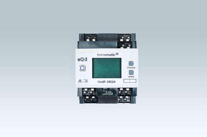 HomeMatic IP Funk-Schaltaktor – 4-fach zu Erweiterung der polyHEAT-Steuereinheiten